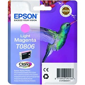 ČRNILO EPSON LIGHT MAGENTA FOTO STYLUS PHOTO R265 EXP/ R360/ RX585/ RX685