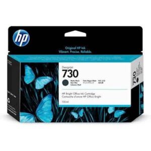 HP 730 130 ml Matte Black Ink Crtg.