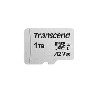 SDXC TRANSCEND MICRO 1TB 300S, 100/85MB/s, C10, U3, V30, A2, adapter