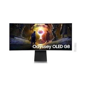 Monitor Samsung Odyssey OLED G8 G85SD Ultra WQHD, 34", OLED, 21:9, 3440x1440, 175Hz, DP, HDMI, SMART